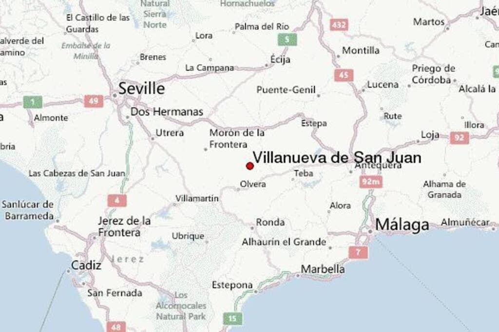 Casa Tipica De Pueblo Andaluz Villa Villanueva de San Juan Kültér fotó